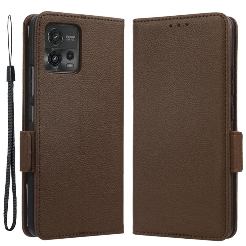 Motorola Moto G72 4g Læder Cover   Pung Brun