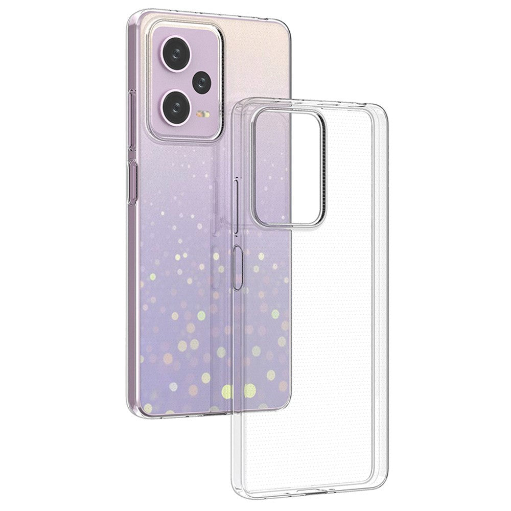 Xiaomi Redmi Note 12 Pro  5g    Poco X5 Pro  5g  Fleksibelt Plastik Bagside Cover Gennemsigtig