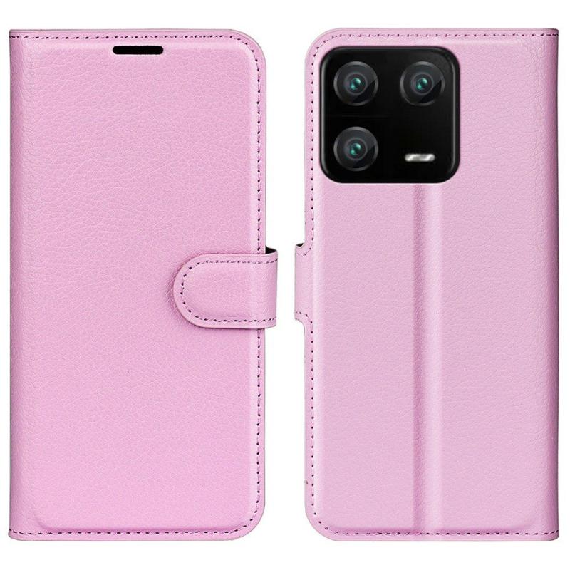 Xiaomi 13 Pro 5g Læder Cover   Pung Pink