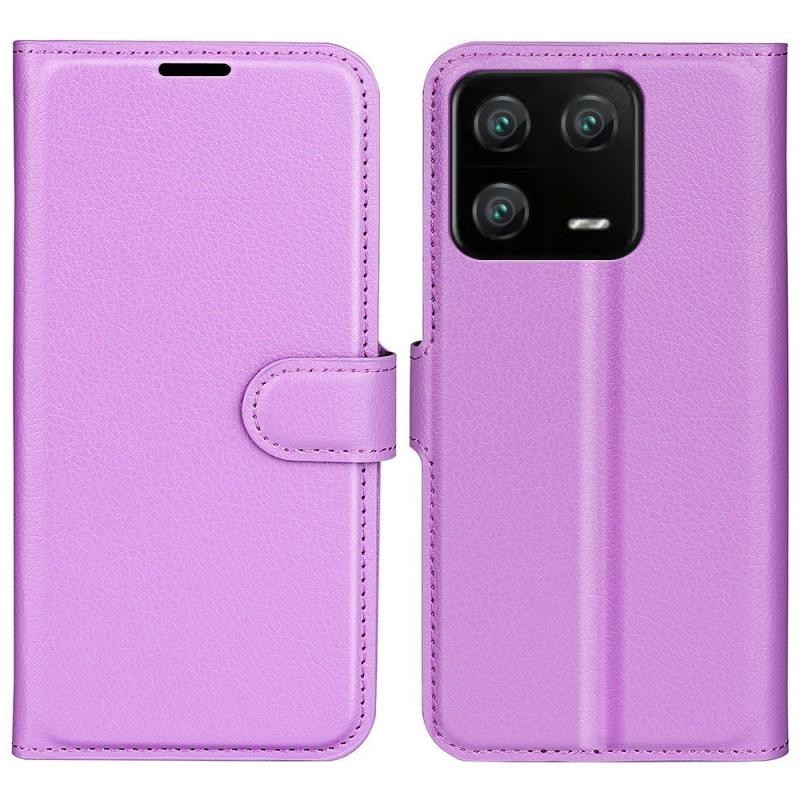 Xiaomi 13 Pro 5g Læder Cover   Pung Lilla