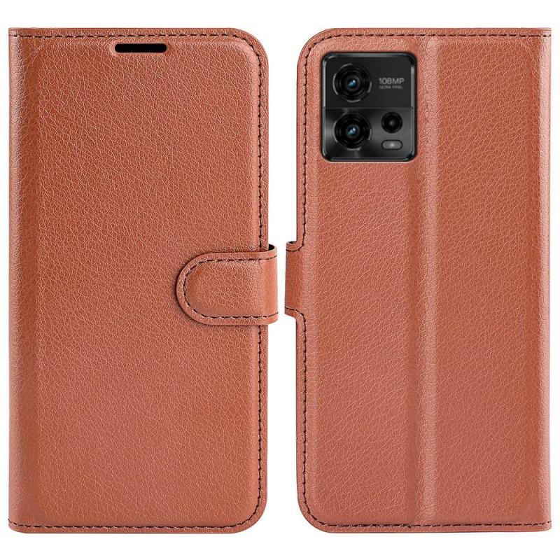 Motorola Moto G72 4g Læder Cover   Pung Brun