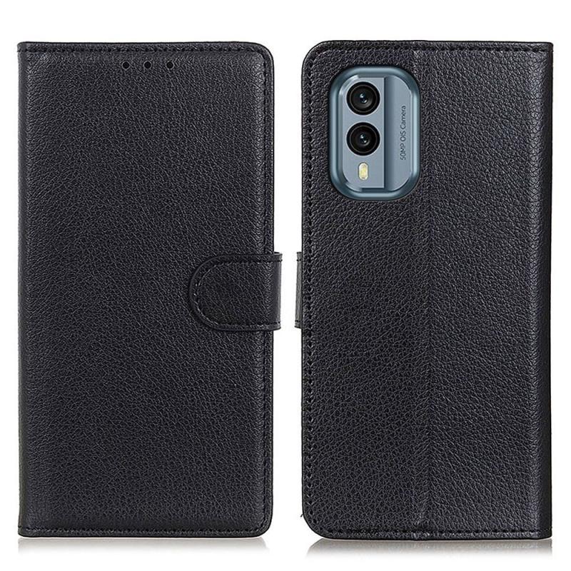 Nokia X30 5g Læder Cover   Pung Sort