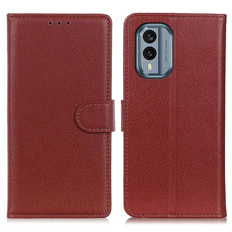 Nokia X30 5g Læder Cover   Pung Brun