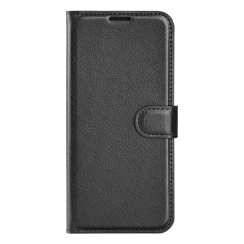 Honor X8  5g  Eiderwood Kunstlæder Flip Cover    Kortholder   Ståfunktion Sort