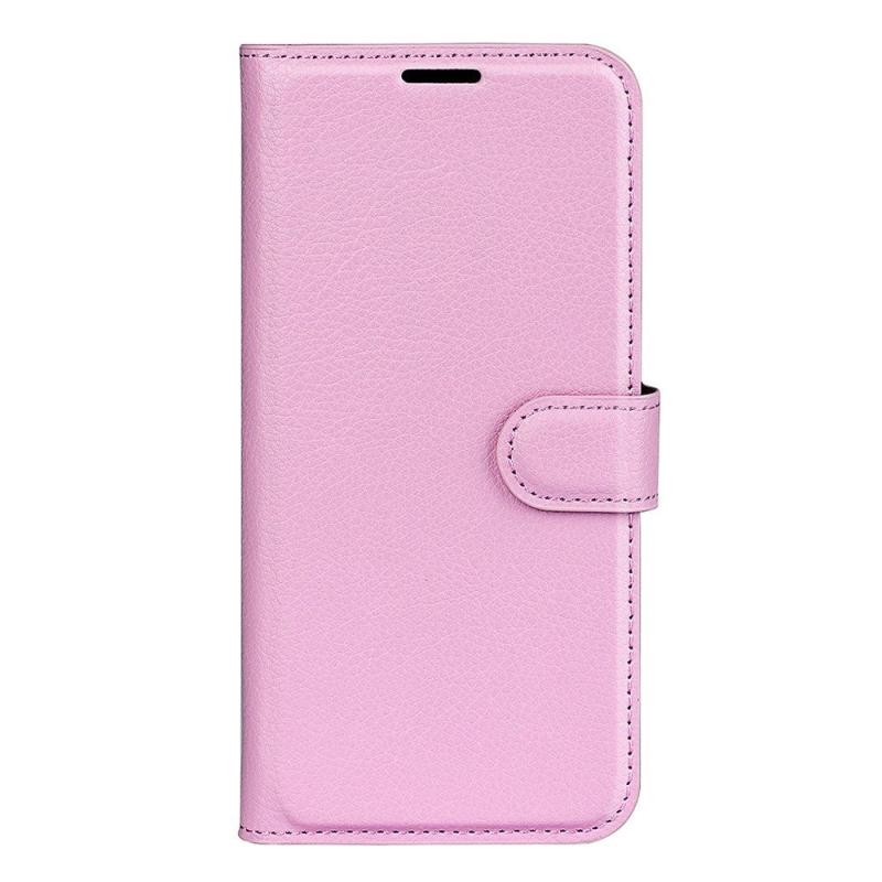 Honor X8  5g  Eiderwood Kunstlæder Flip Cover    Kortholder   Ståfunktion Lyserød