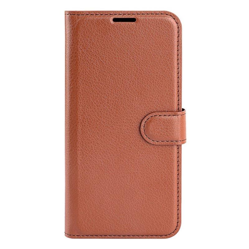 Honor X8  5g  Eiderwood Kunstlæder Flip Cover    Kortholder   Ståfunktion Brun