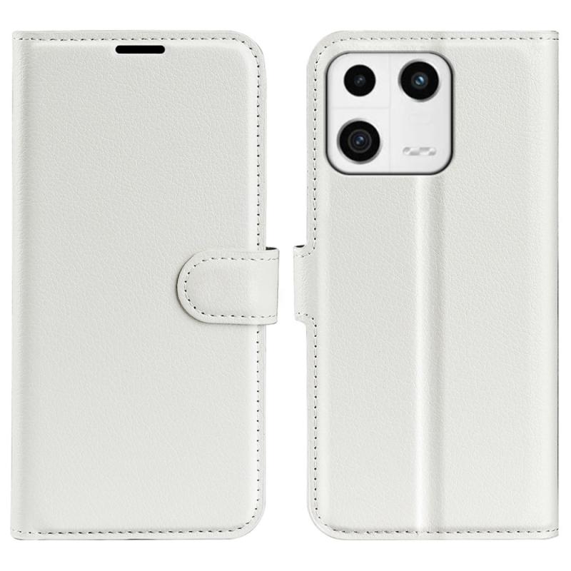 Xiaomi 13 5g Læder Cover   Pung Hvid