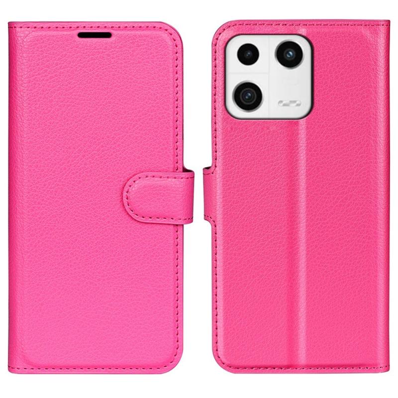 Xiaomi 13 5g Læder Cover   Pung Rosa