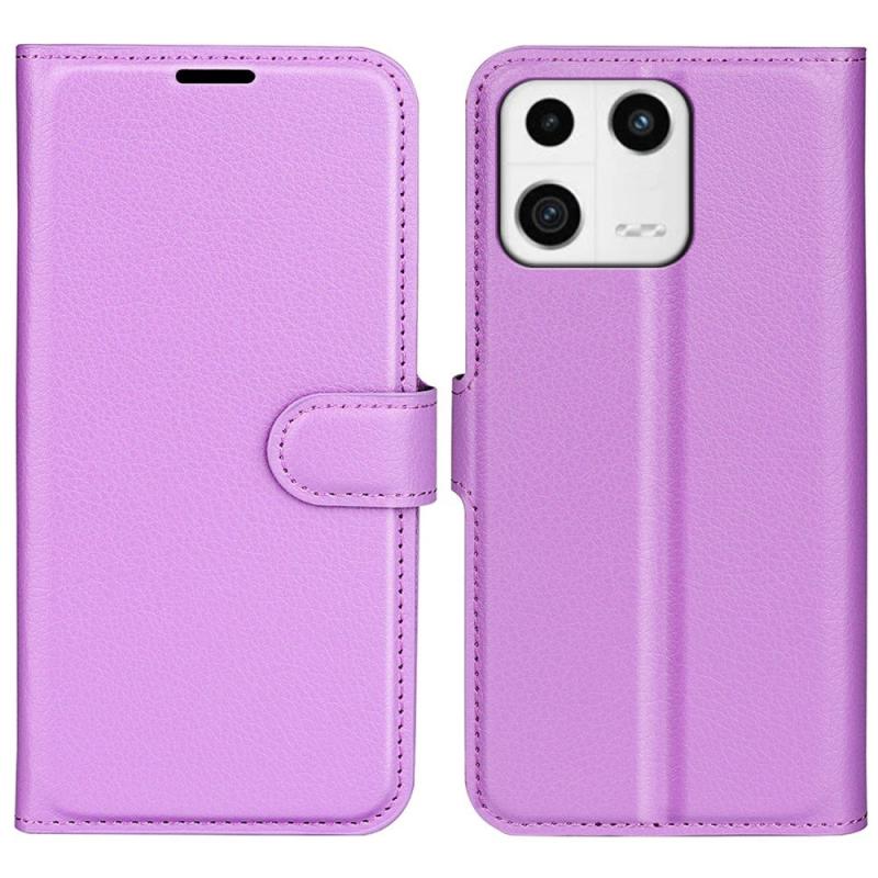 Xiaomi 13 5g Læder Cover   Pung Lilla
