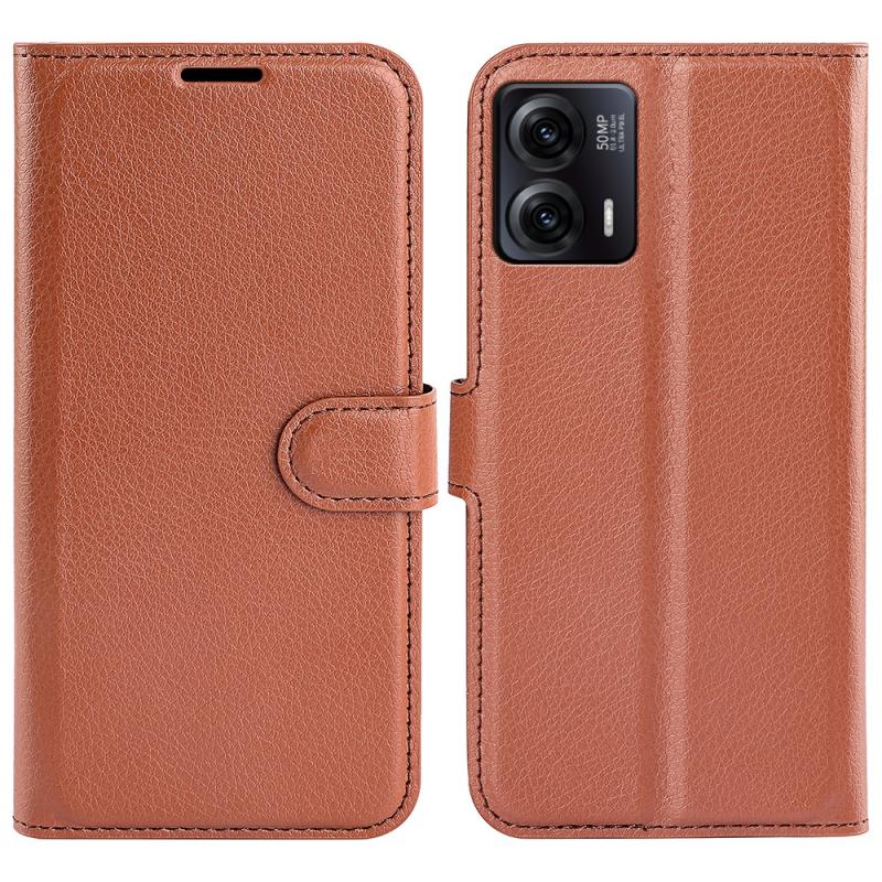 Motorola Moto G73 5g Læder Cover   Pung Brun