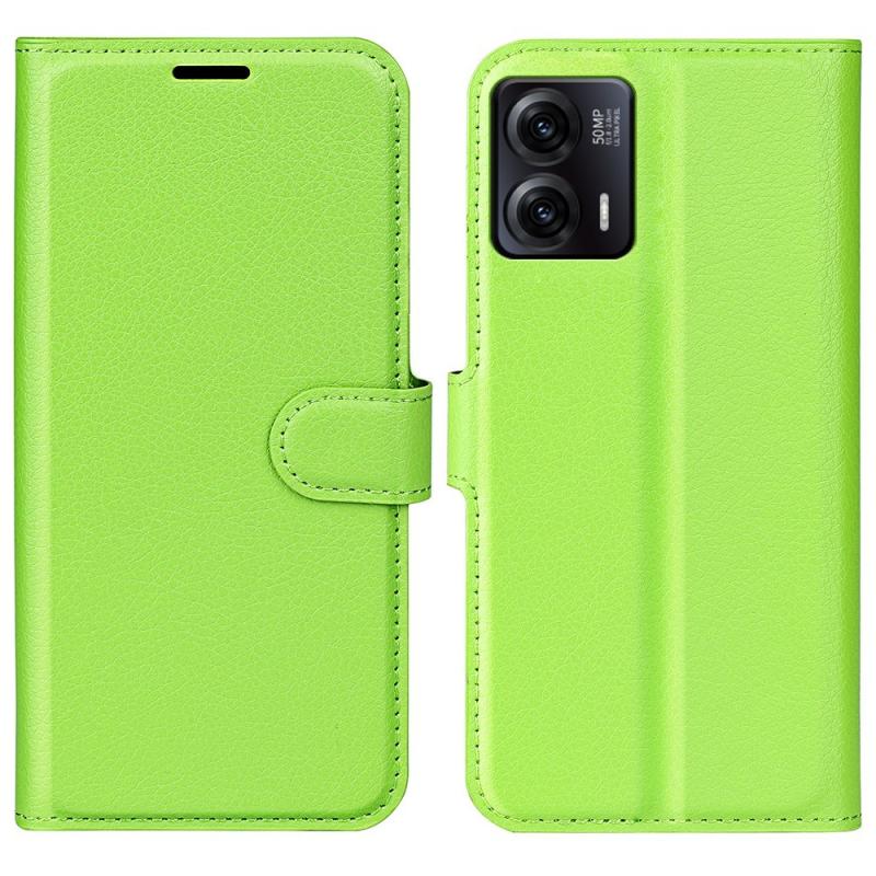 Motorola Moto G73 5g Læder Cover   Pung Grøn