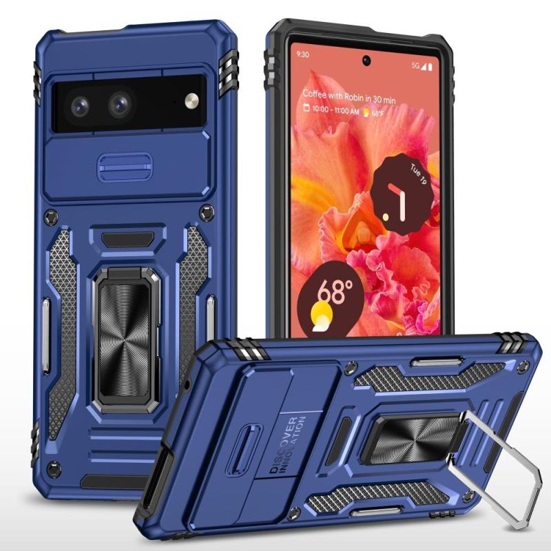 Google Pixel 7a Armor Guard Hybrid Cover Marineblå
