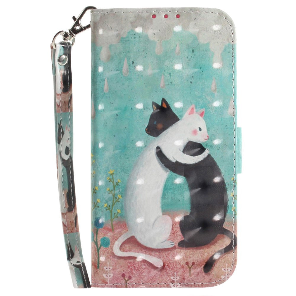 Sony Xperia     Læder Flip Cover    Print   Katte