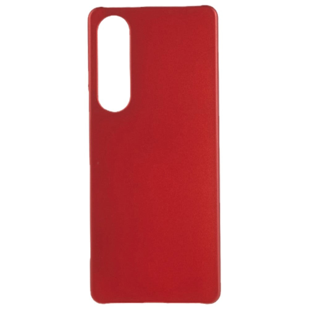 Sony Xperia     Hårdt Plastik Bagside Cover Blank Rød