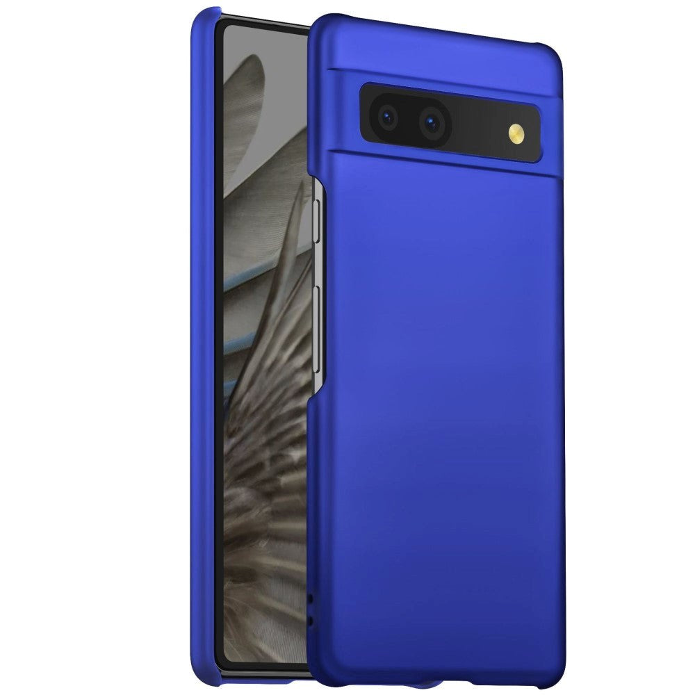 Google Pixel 7a Hårdt Plastik Bagside Cover Blå