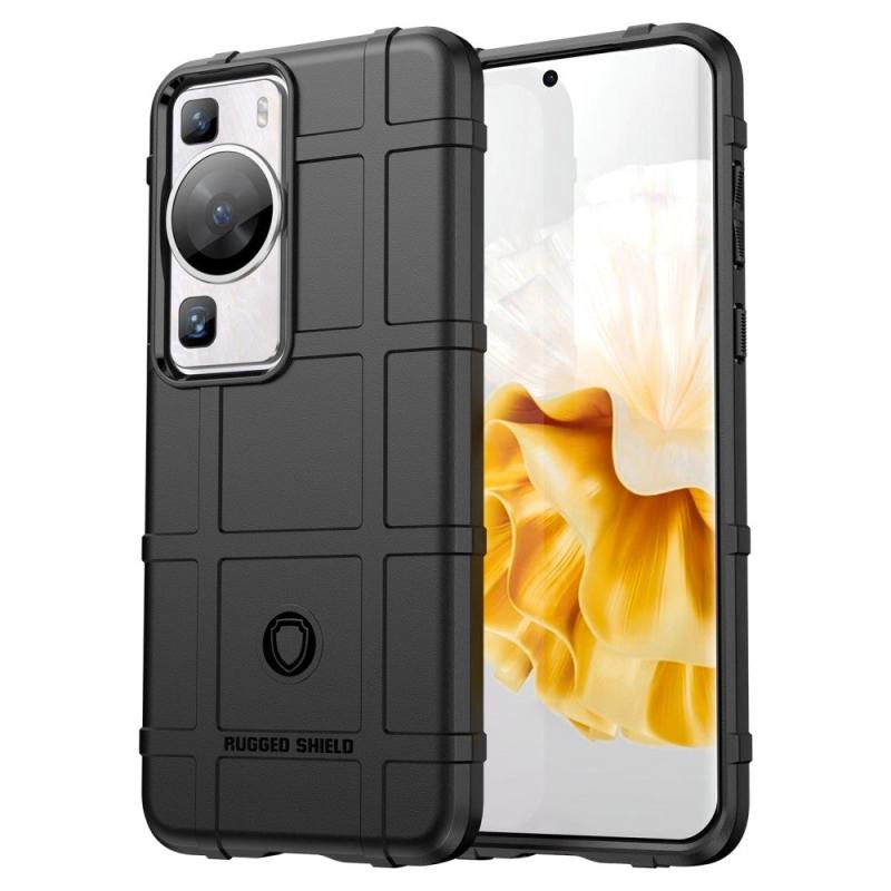 Huawei P60 Pro Rugged Shield Bagside Cover Sort
