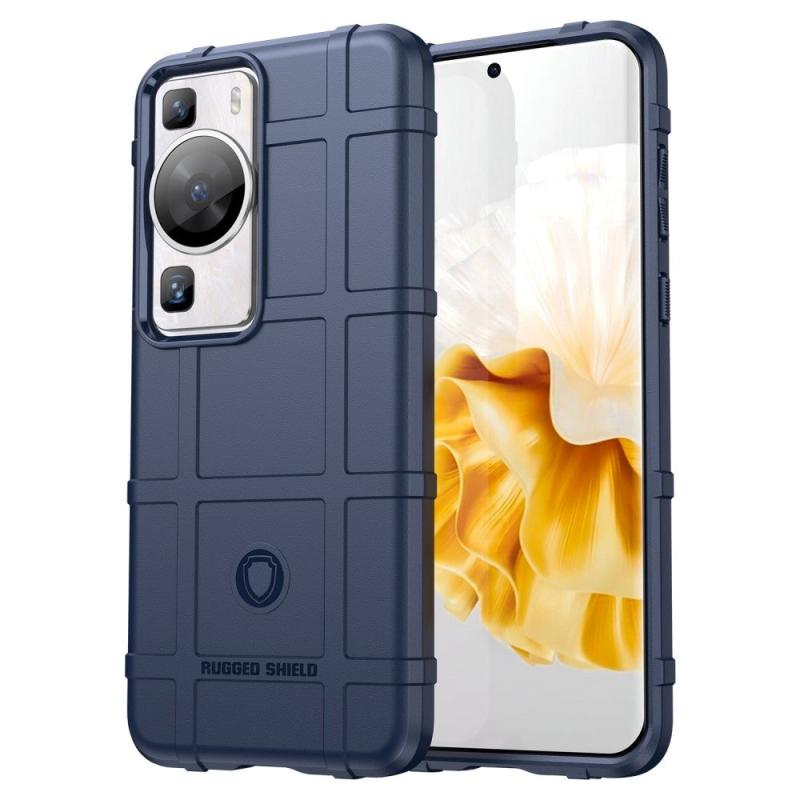 Huawei P60 Pro Rugged Shield Bagside Cover Blå