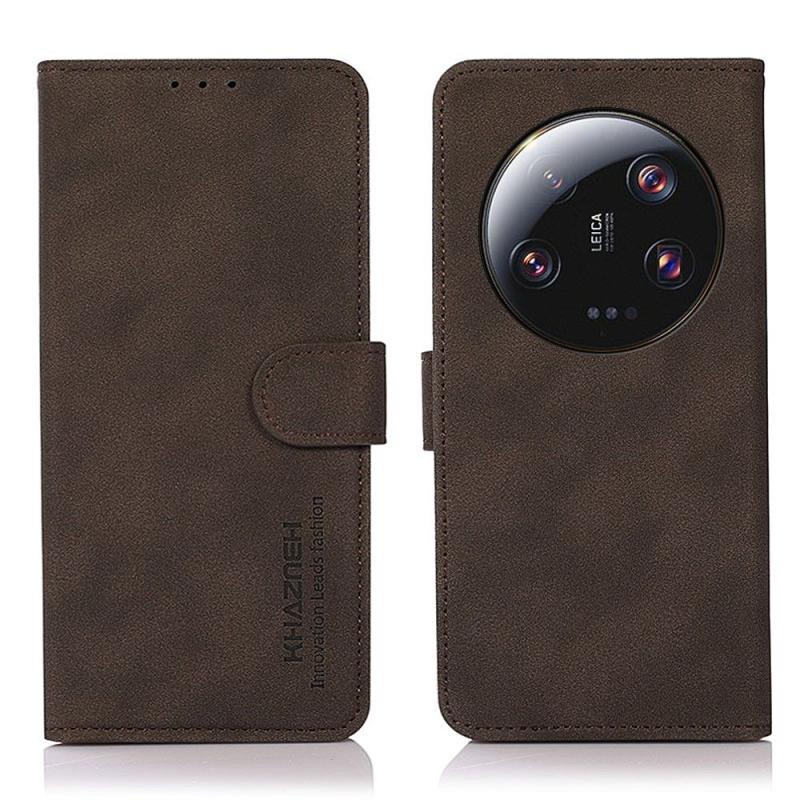 Xiaomi 13 Ultra Khazneh Læder Cover Brun