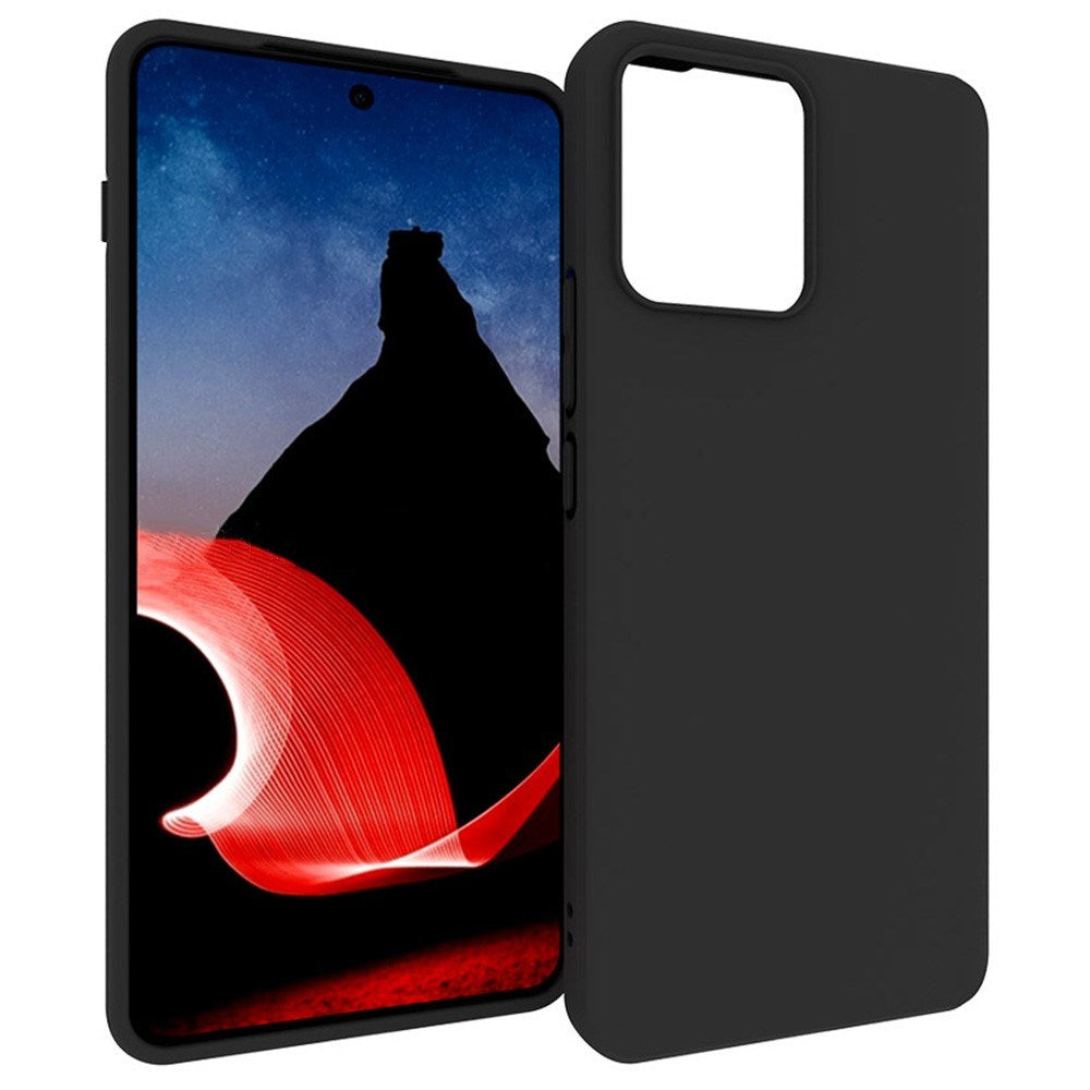 Eiderwood Motorola Thinkphone Mat Fleksibelt Plastik Bagside Cover Sort