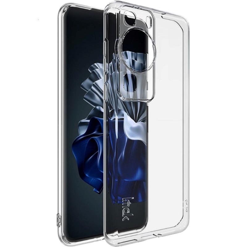 Huawei P60 Pro Imak  -  Series Fleksibelt Plastik Bagside Cover Gennemsigtig