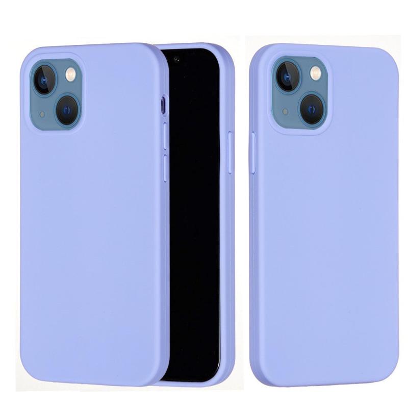 Iphone 15 Plus Liquid Silikone Bagside Cover Lilla