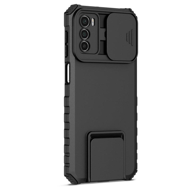 Eiderwood Motorola Moto G42 Håndværker Bagside Cover    Kickstand   Cam Slider Sort