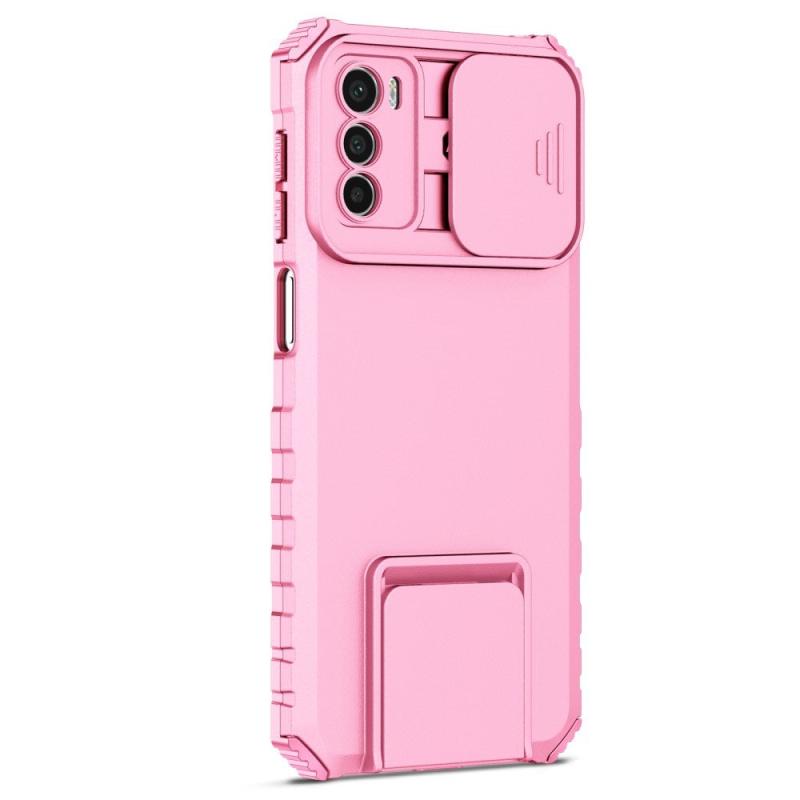Eiderwood Motorola Moto G42 Håndværker Bagside Cover    Kickstand   Cam Slider Pink