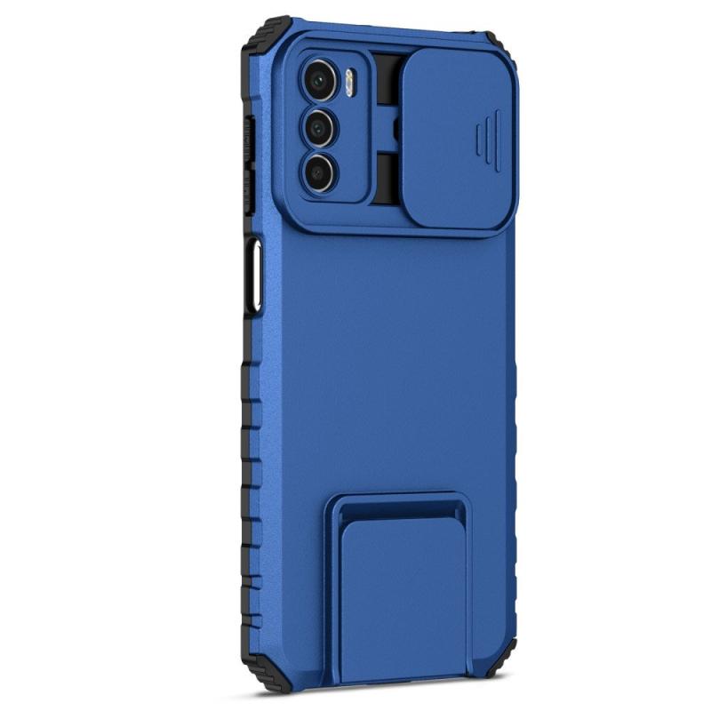 Eiderwood Motorola Moto G42 Håndværker Bagside Cover    Kickstand   Cam Slider Blå