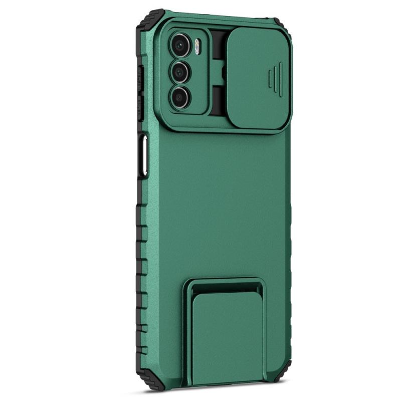 Eiderwood Motorola Moto G42 Håndværker Bagside Cover    Kickstand   Cam Slider Grøn