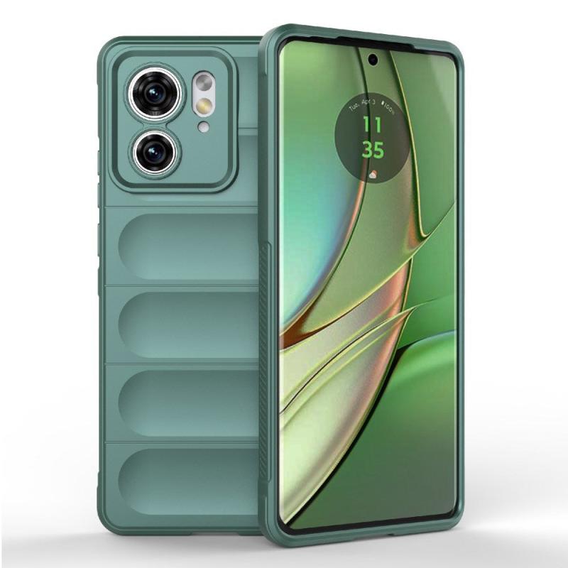 Eiderwood Motorola Edge 40 Fleksibelt Plastik Bagside Cover Grøn