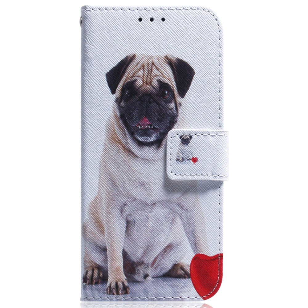 Sony Xperia     Læder Flip Cover    Pung Hund