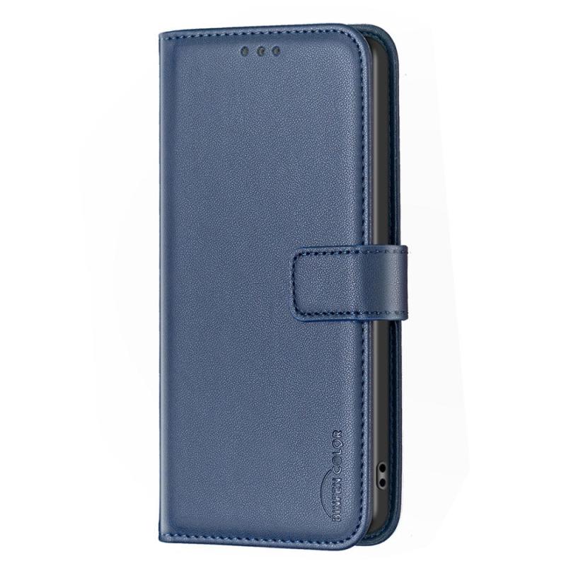 Binfen Kunstlæder Flip Cover    Kortholder   Ståfunktion Honor X6a Blå