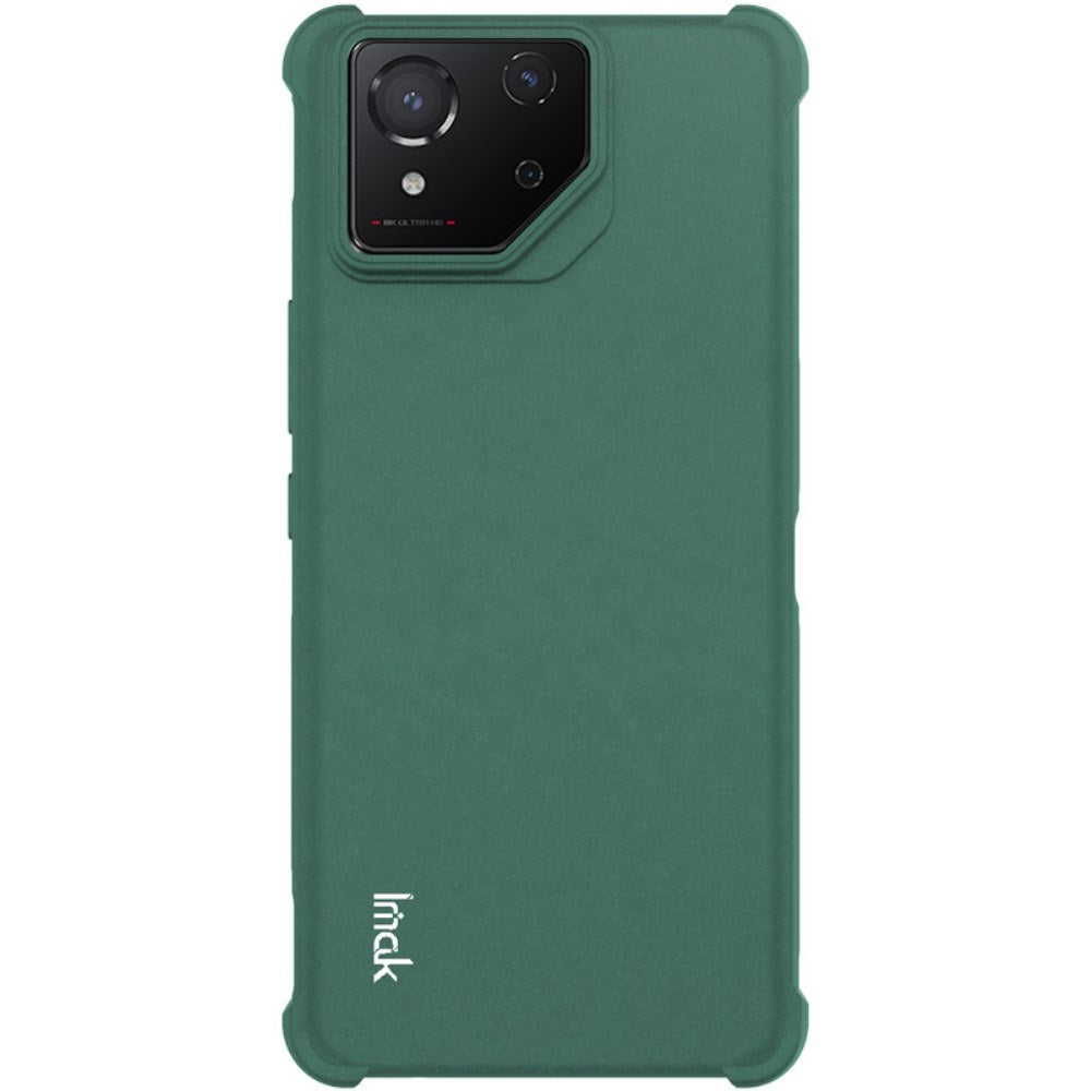 Asus Rog Phone       Pro Imak Mat Fleksibel Plastik Bagside Cover Grøn