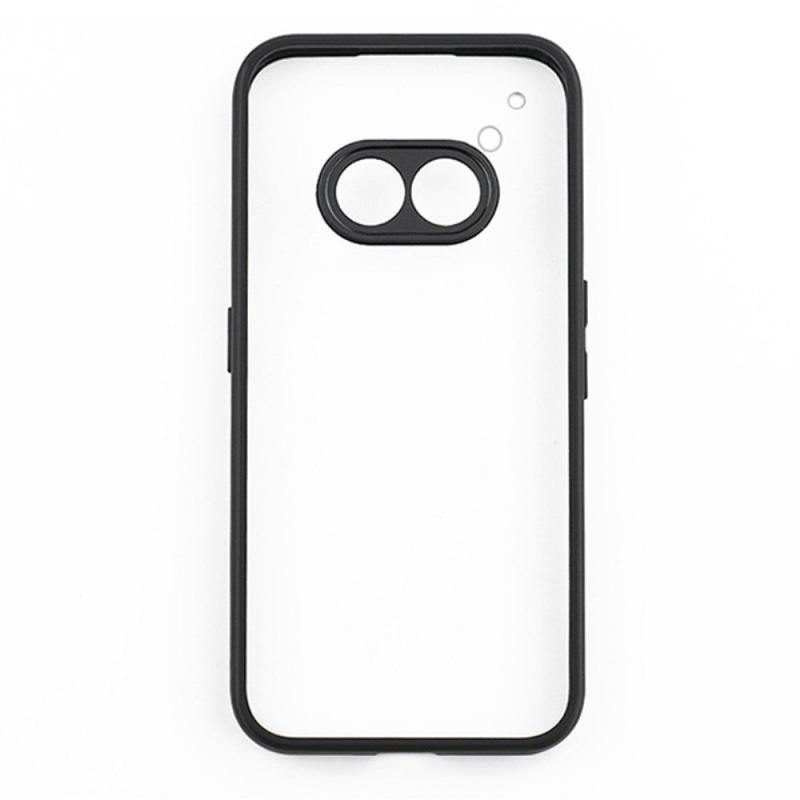 Eiderwood Nothing Phone  2a  Hybrid Plastik Bagside Cover  Gennemsigtig   Sort