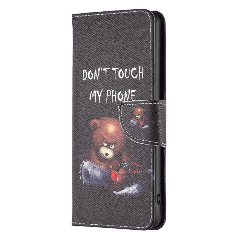Eiderwood Sony Xperia     Læder Flip Cover    Pung   Ståfunktion  Quot Don 39   Touch   Phone Quot  Bjørn