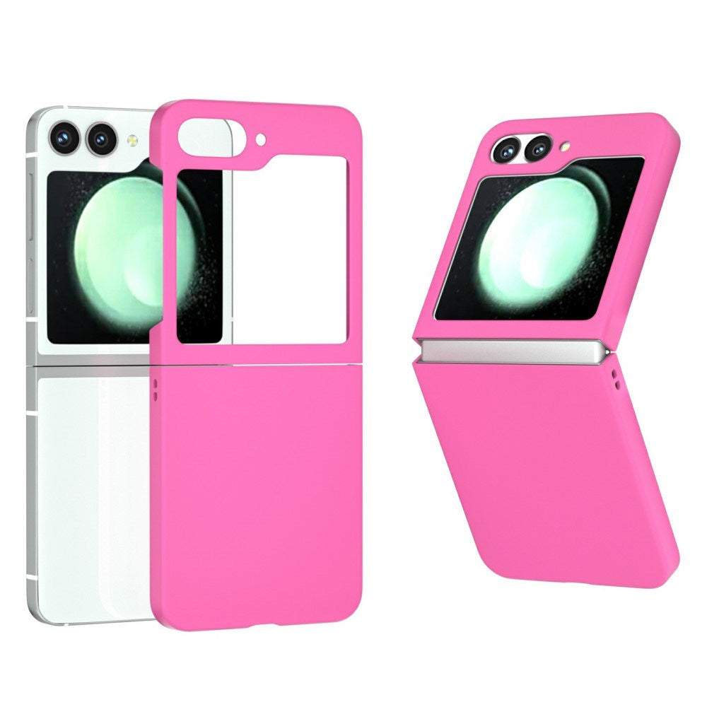 Eiderwood Samsung Galaxy   Flip6 Gummibelagt Hård Plastik Bagside Cover Pink