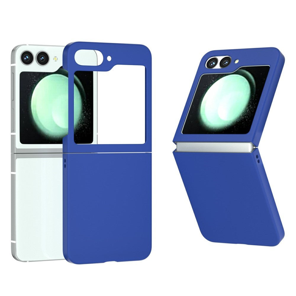 Eiderwood Samsung Galaxy   Flip6 Gummibelagt Hård Plastik Bagside Cover Blå