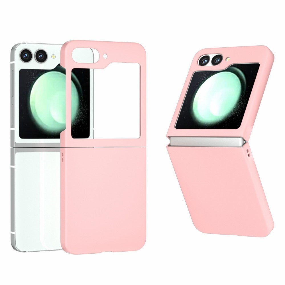 Eiderwood Samsung Galaxy   Flip6 Gummibelagt Hård Plastik Bagside Cover Lyserød