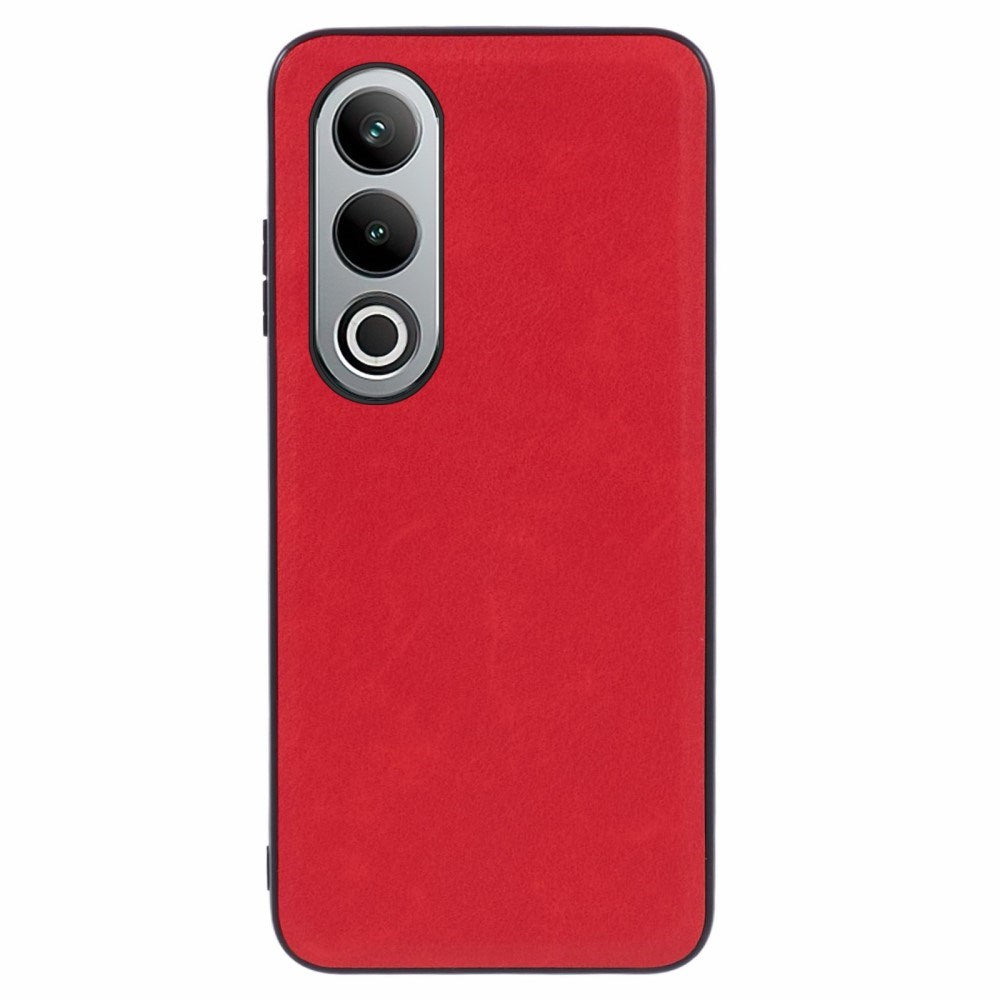 Eiderwood Oneplus Nord Ce4  5g  Hybrid Plast Læderbelagt Bagside Cover Rød