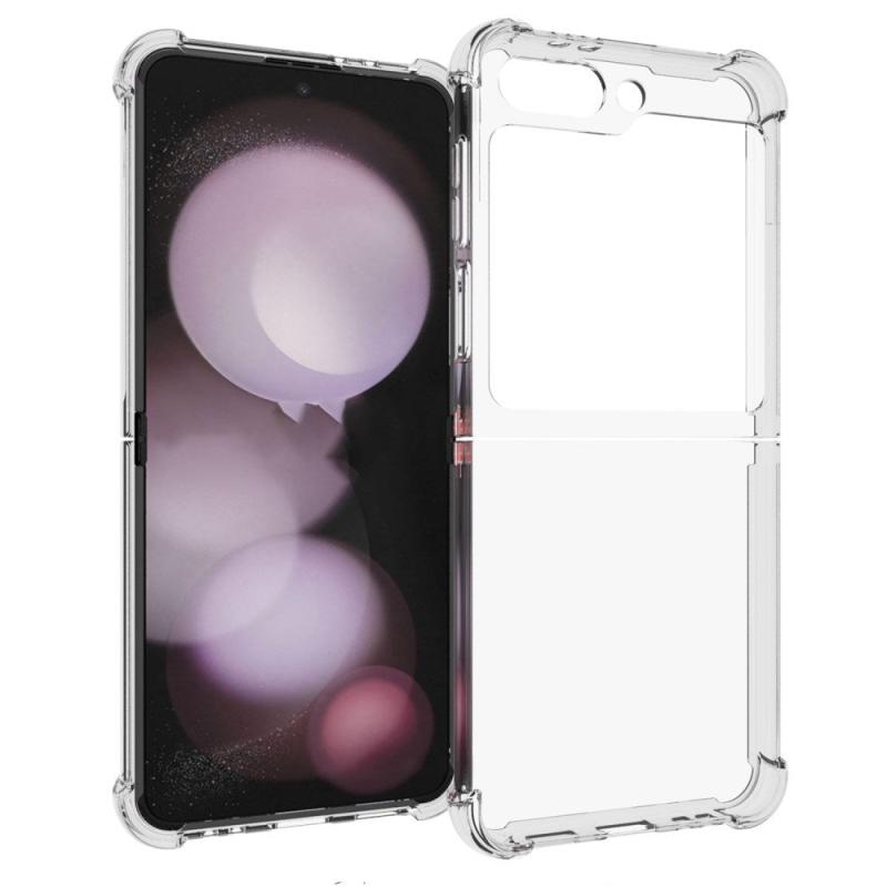 Eiderwood Samsung Galaxy   Flip6 Fleksibel Plastik Bagside Cover Gennemsigtig