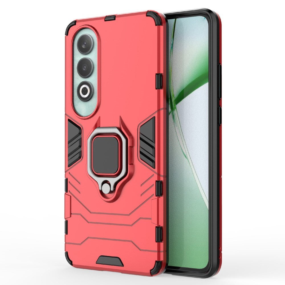Eiderwood Oneplus Nord Ce4  5g  Hybrid Håndværker Bagside Cover    Magnetisk Kickstand Rød