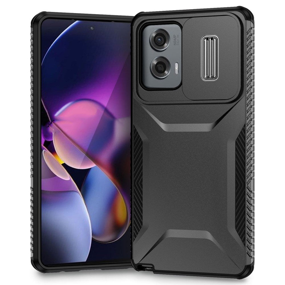 Eiderwood Motorola Moto   Stylus 5g  2024  Håndværker Bagside Cover    Cam Slider Sort