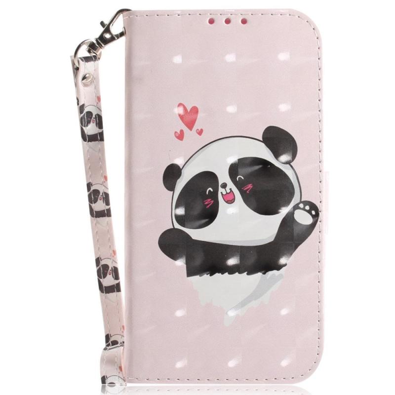 Eiderwood Sony Xperia     Læder Flip Cover    Pung   Strop Glad Panda