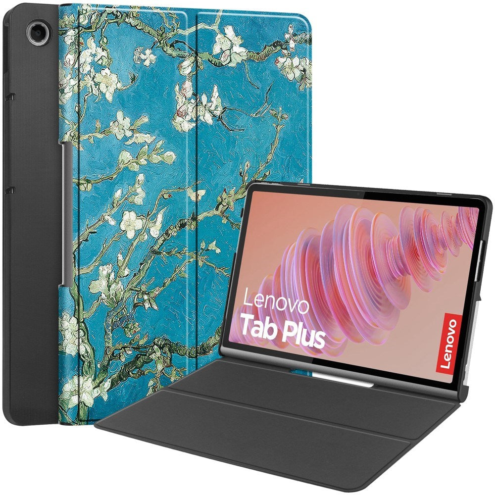 Eiderwood Lenovo Tab Plus 11   Quot  Vegansk Læder Cover Mønster Blomst