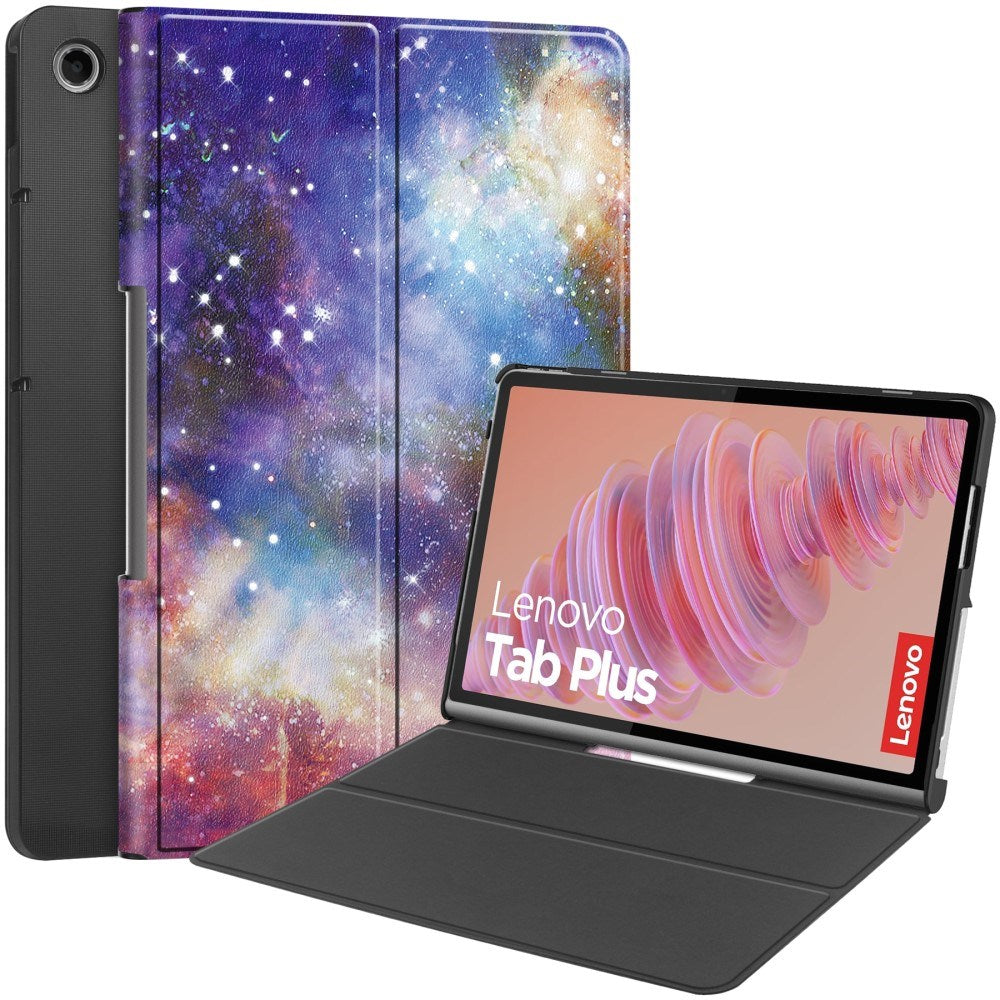 Eiderwood Lenovo Tab Plus 11   Quot  Vegansk Læder Cover Mønster Galakse