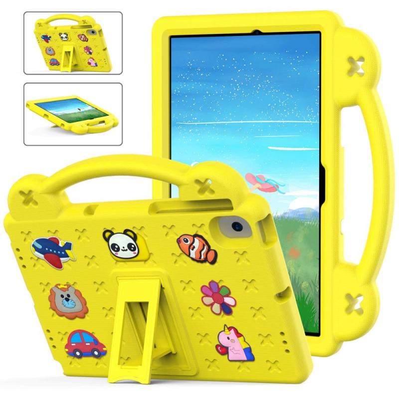 Lenovo Tab M10     Gen  10   Quot    -328f  -328x  Børne Cover    Stander   Håndholder Gul