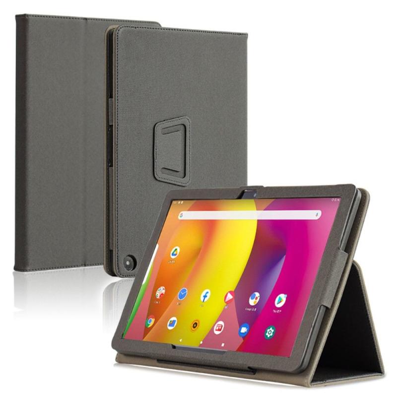 Google Pixel Tablet Slim Læder Cover Mørkegrå