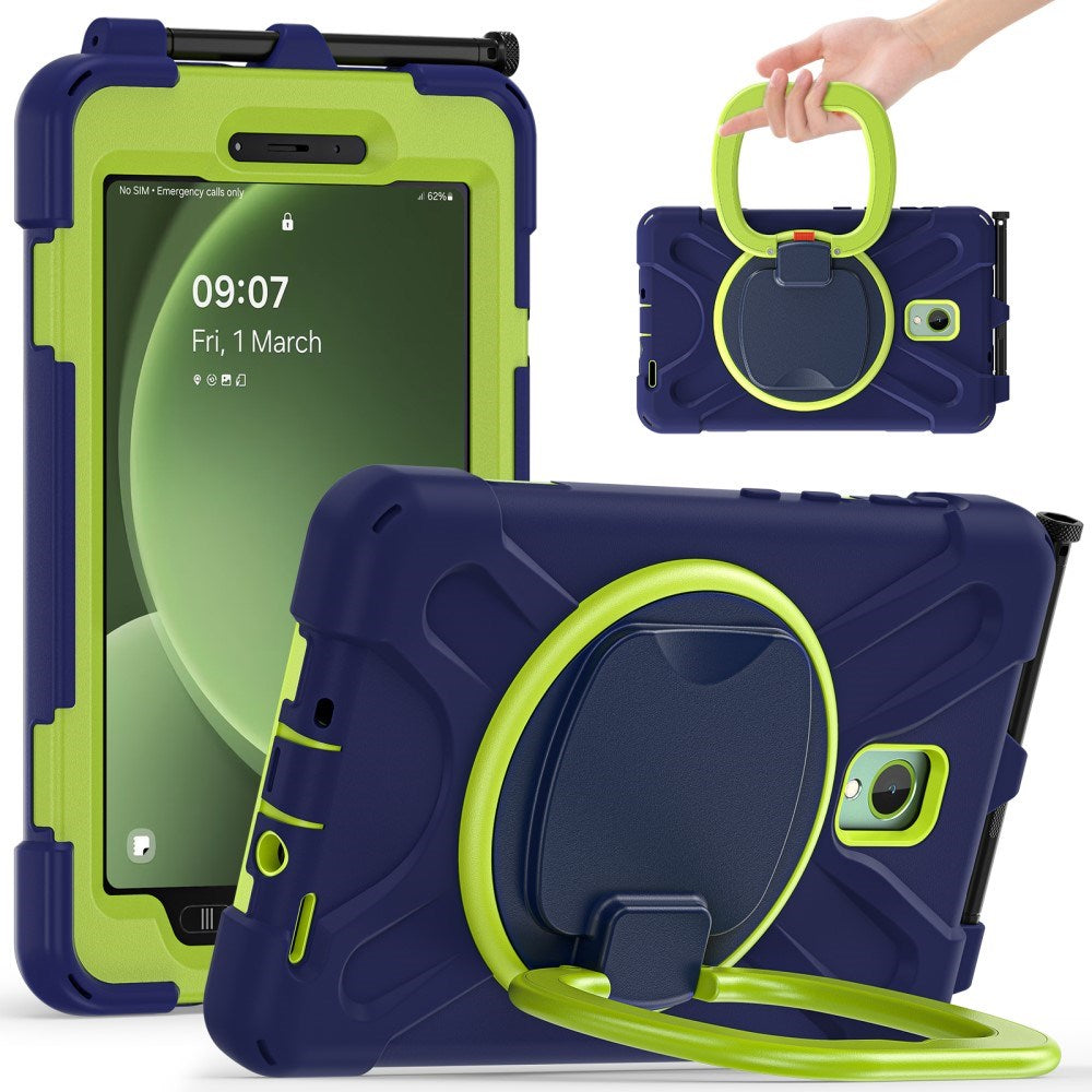 Eiderwood Samsung Galaxy Tab Active5 Håndværker Case Kickstand   Håndholder Sort