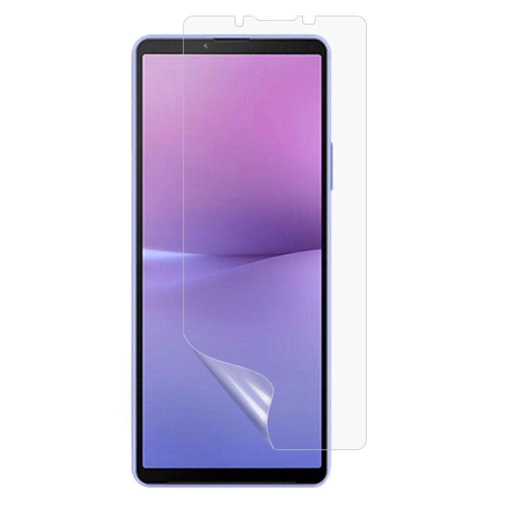 Sony Xperia 10   Case-friendly Beskyttelsesfilm Gennemsigtig