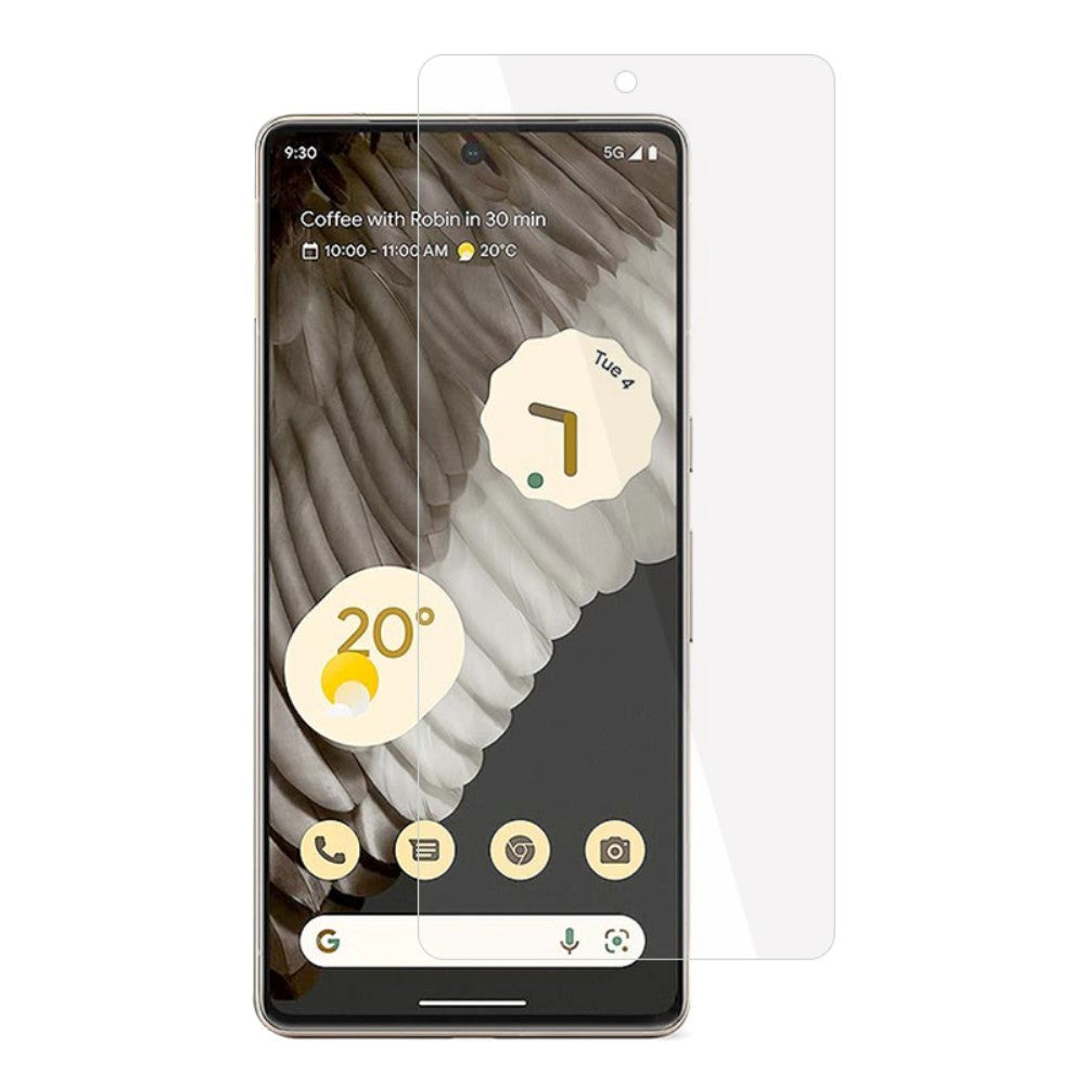 Google Pixel   Pro Arc Edge Hærdet Glas Skærmbeskyttelse Case Friendly Gennemsigtig